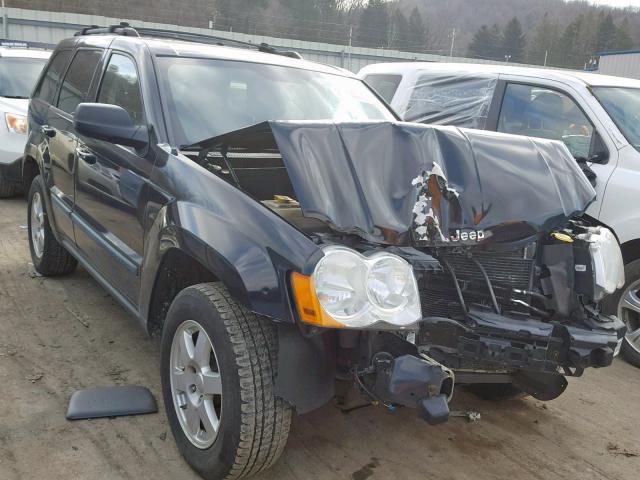 1J8GR48K39C527553 - 2009 JEEP GRAND CHER BLACK photo 1