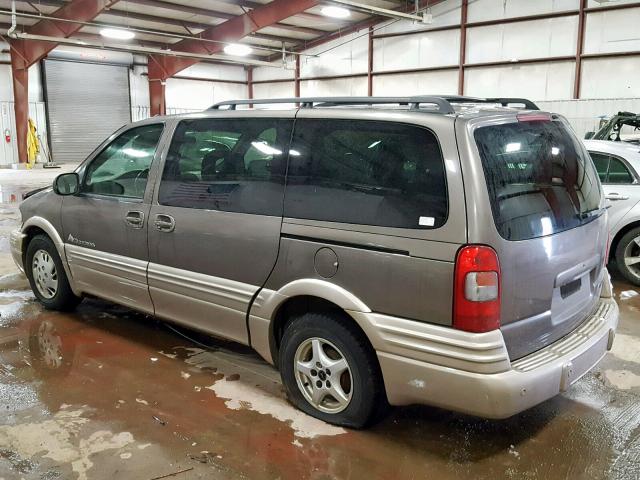 1GMDX03E52D295365 - 2002 PONTIAC MONTANA TAN photo 3