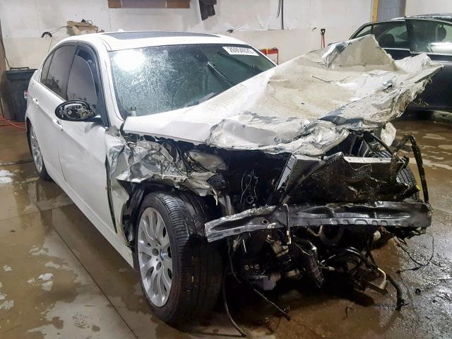 WBAVD53588A010258 - 2008 BMW 335 XI WHITE photo 1