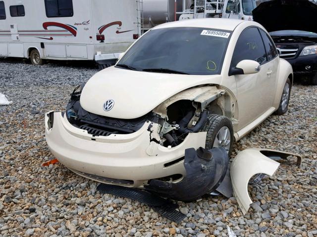 3VWPG31C99M503750 - 2009 VOLKSWAGEN NEW BEETLE ყვითელი ფოტო 2