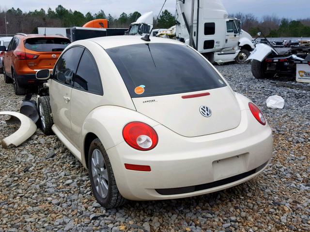3VWPG31C99M503750 - 2009 VOLKSWAGEN NEW BEETLE ყვითელი ფოტო 3