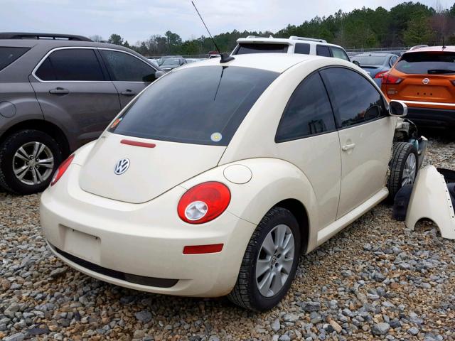 3VWPG31C99M503750 - 2009 VOLKSWAGEN NEW BEETLE ყვითელი ფოტო 4