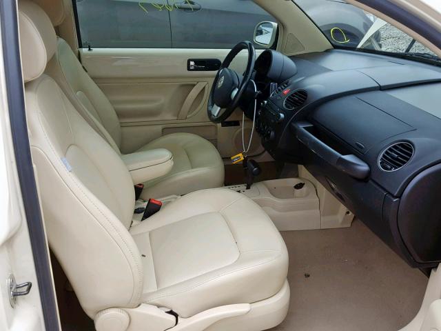 3VWPG31C99M503750 - 2009 VOLKSWAGEN NEW BEETLE ყვითელი ფოტო 5