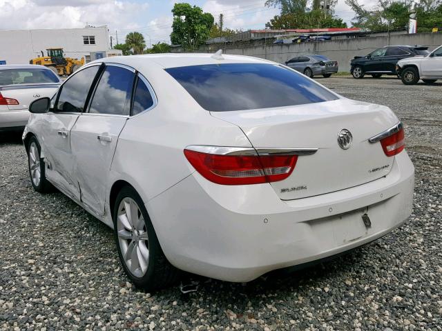 1G4PR5SK1E4121616 - 2014 BUICK VERANO CON WHITE photo 3