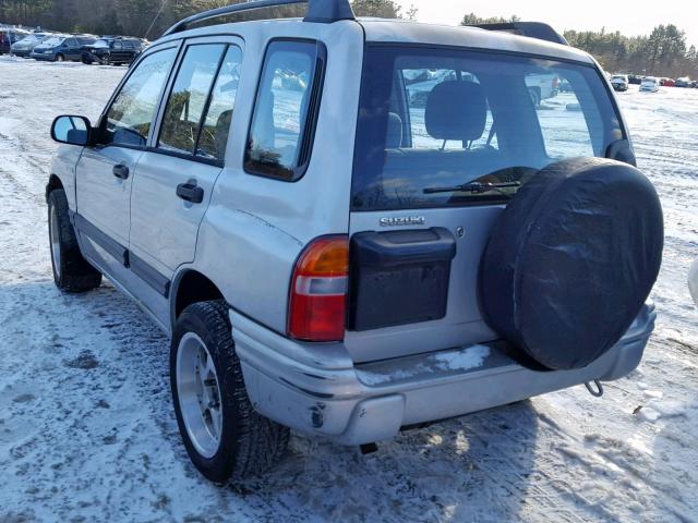 2S3TD52V0X6108127 - 1999 SUZUKI VITARA JX SILVER photo 3