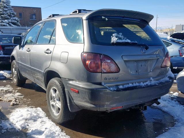 JT6HF10U7Y0148420 - 2000 LEXUS RX 300 GRAY photo 3