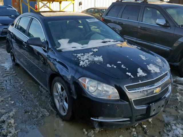 1G1ZC5EB8AF283146 - 2010 CHEVROLET MALIBU 1LT BLACK photo 1