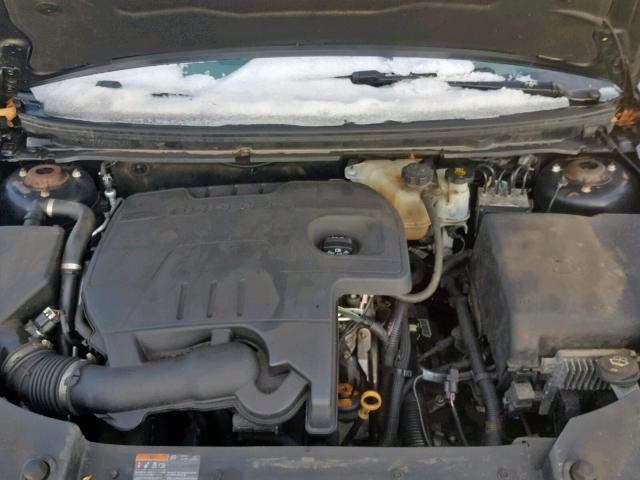 1G1ZC5EB8AF283146 - 2010 CHEVROLET MALIBU 1LT BLACK photo 7