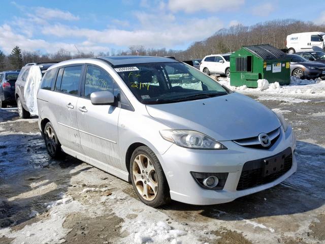 JM1CR29L990336576 - 2009 MAZDA 5 GRAY photo 1