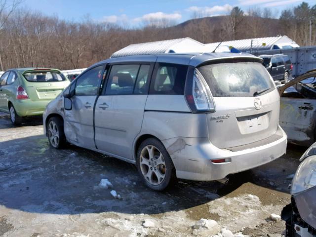 JM1CR29L990336576 - 2009 MAZDA 5 GRAY photo 3