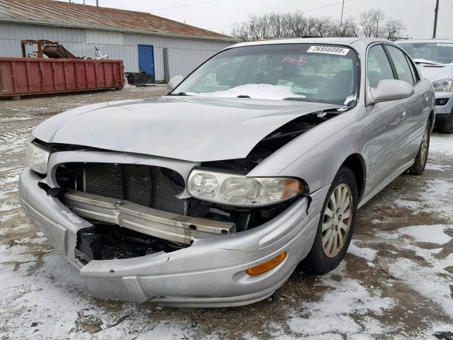 1G4HP54K55U222522 - 2005 BUICK LESABRE CU SILVER photo 2