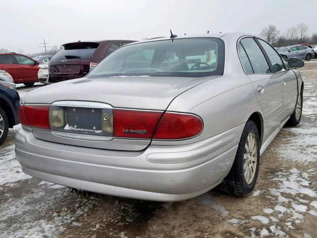 1G4HP54K55U222522 - 2005 BUICK LESABRE CU SILVER photo 4