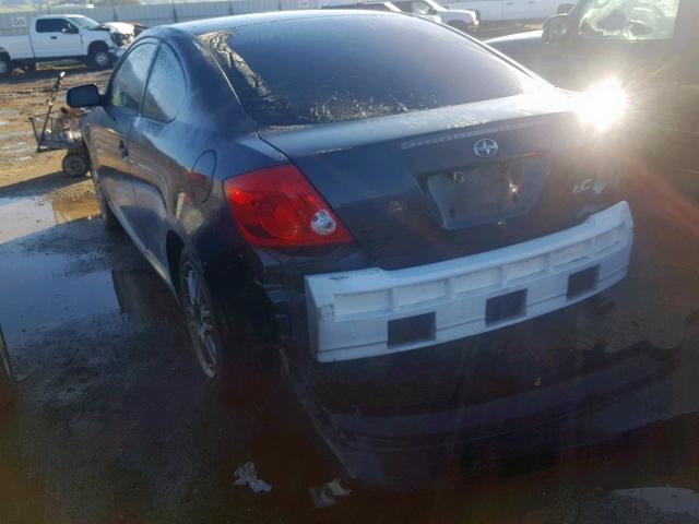JTKDE177360118489 - 2006 TOYOTA SCION TC გრაფიტი ფოტო 3