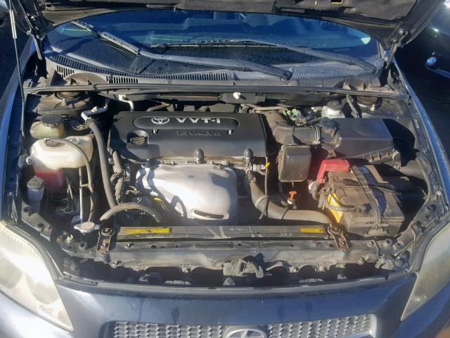 JTKDE177360118489 - 2006 TOYOTA SCION TC გრაფიტი ფოტო 7