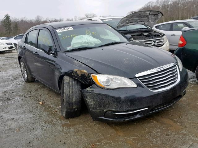 1C3CCBAB1DN686594 - 2013 CHRYSLER 200 LX BLACK photo 1