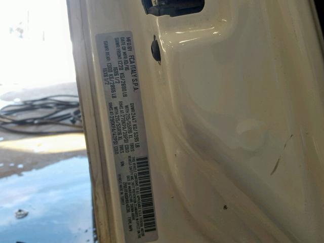 ZFBERFAB0H6E48316 - 2017 RAM PROMASTER 白色 照片 10