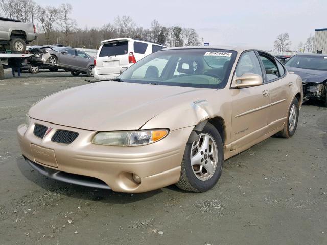 1G2WP52K42F199883 - 2002 PONTIAC GRAND PRIX GOLD photo 2