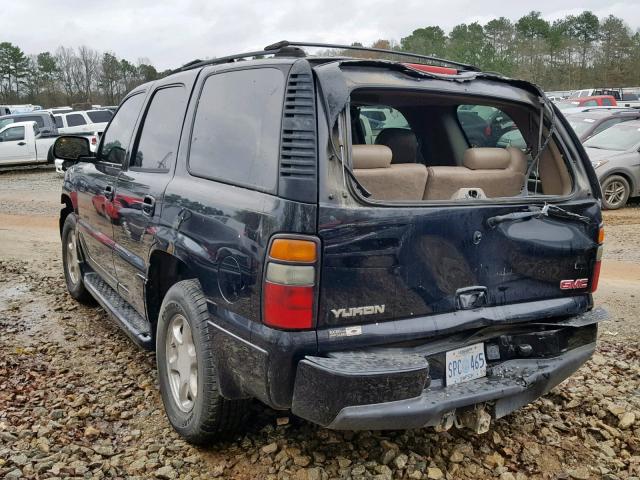 1GKEK63UX4J242994 - 2004 GMC YUKON DENA BLACK photo 3