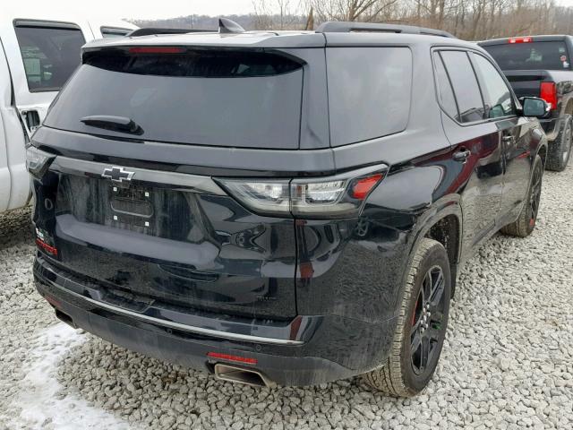 1GNEVKKW9KJ150293 - 2019 CHEVROLET TRAVERSE H BLACK photo 4