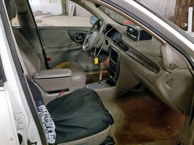 1G1NE52M6X6100673 - 1999 CHEVROLET MALIBU LS WHITE photo 5