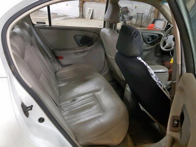1G1NE52M6X6100673 - 1999 CHEVROLET MALIBU LS WHITE photo 6