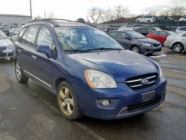 KNAFG526377080929 - 2007 KIA RONDO LX BLUE photo 1