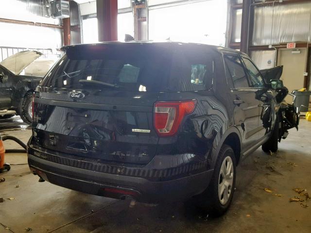 1FM5K8AT6HGB47235 - 2017 FORD EXPLORER P BLACK photo 4