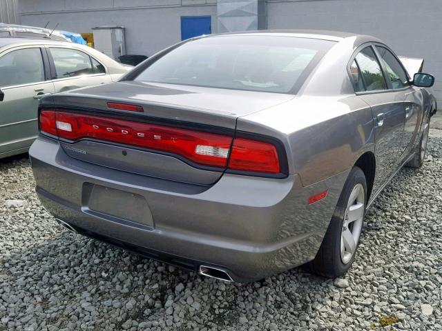 2B3CL1CT2BH556598 - 2011 DODGE CHARGER PO SILVER photo 4