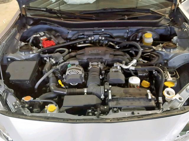 JF1ZNAA16G8703478 - 2016 TOYOTA SCION FR-S SILVER photo 7