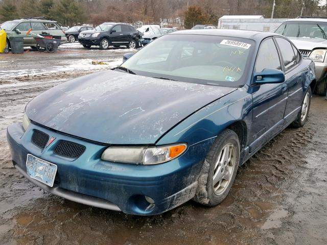 1G2WP52K52F170330 - 2002 PONTIAC GRAND PRIX 蓝色 照片 2