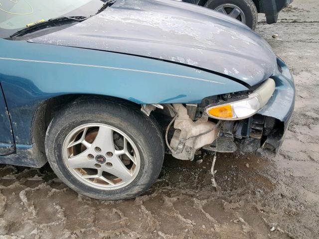 1G2WP52K52F170330 - 2002 PONTIAC GRAND PRIX 蓝色 照片 9