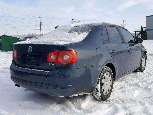 3VWRT31K86M823875 - 2006 VOLKSWAGEN JETTA TDI GRAY photo 4