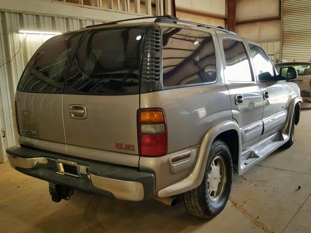 1GKEC13T6YJ164534 - 2000 GMC YUKON BEIGE photo 4