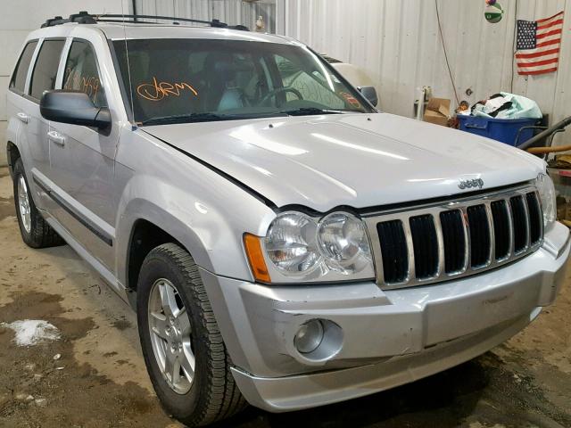 1J8HR48P87C540263 - 2007 JEEP GRAND CHER SILVER photo 1