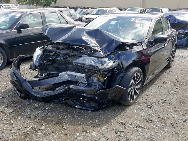 19UDE2F86GA018083 - 2016 ACURA ILX PREMIU BLACK photo 2