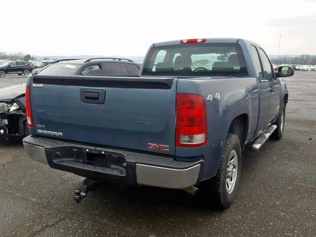 1GTR2TEA5BZ189957 - 2011 GMC SIERRA K15 BLUE photo 4