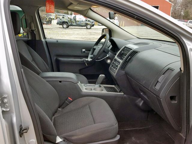 2FMDK36C29BA56446 - 2009 FORD EDGE SE SILVER photo 5