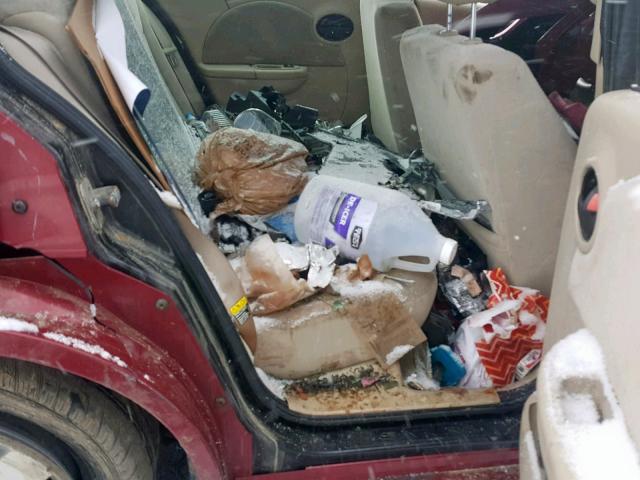 1G8AL58B27Z102186 - 2007 SATURN ION LEVEL RED photo 6