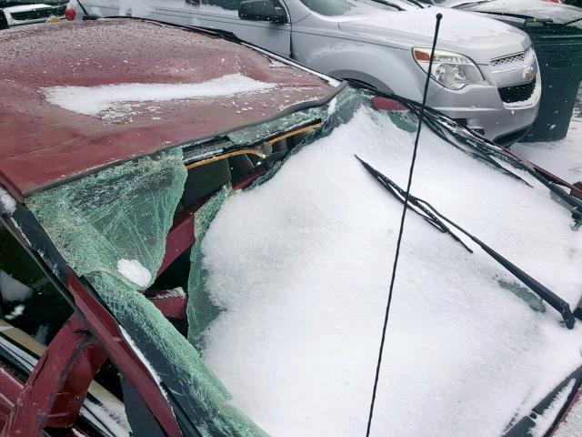 1G8AL58B27Z102186 - 2007 SATURN ION LEVEL RED photo 9