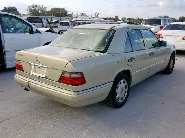 WDBEA32E0SC224740 - 1995 MERCEDES-BENZ E 320 BASE TAN photo 4