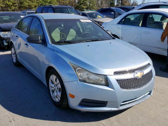 1G1PC5SH9C7285081 - 2012 CHEVROLET CRUZE LS BLUE photo 1