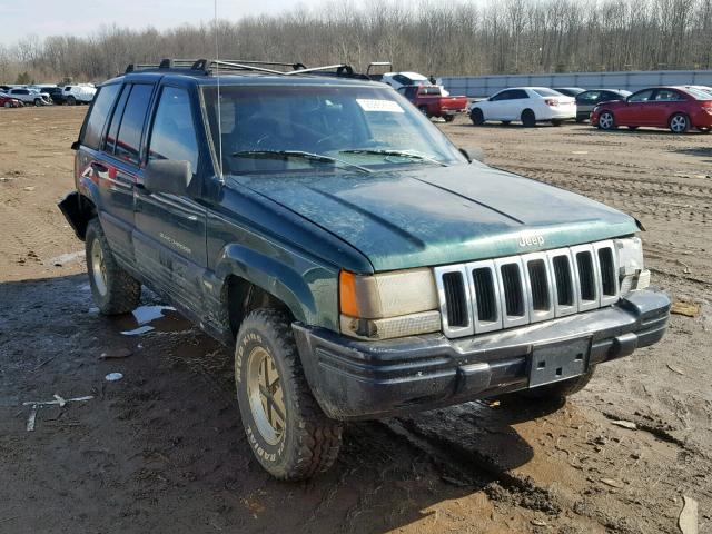 1J4GZ58S4WC372787 - 1998 JEEP GRAND CHER GREEN photo 1