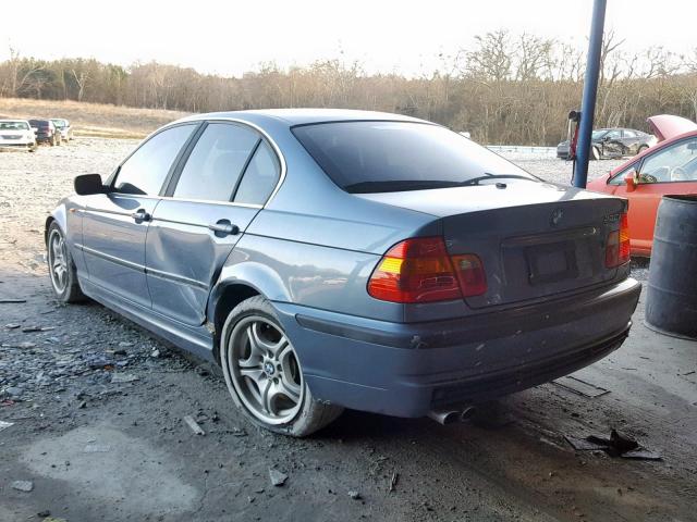 WBAEV53473KM31511 - 2003 BMW 330 I BLUE photo 3