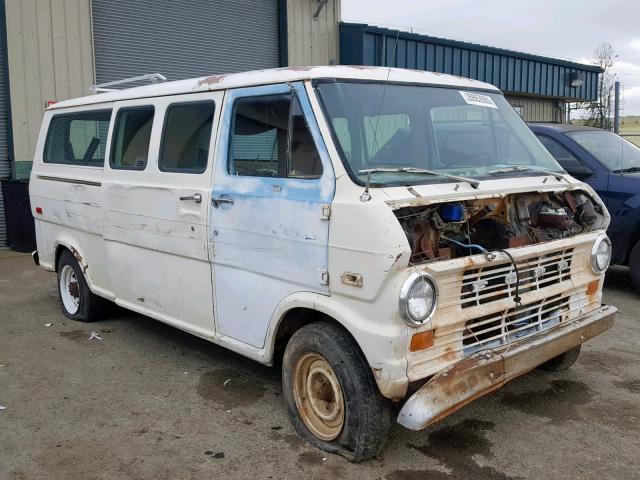 E25GHQ14157 - 1972 FORD VAN CREAM photo 1