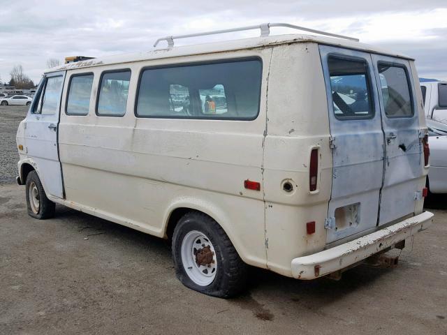 E25GHQ14157 - 1972 FORD VAN CREAM photo 3