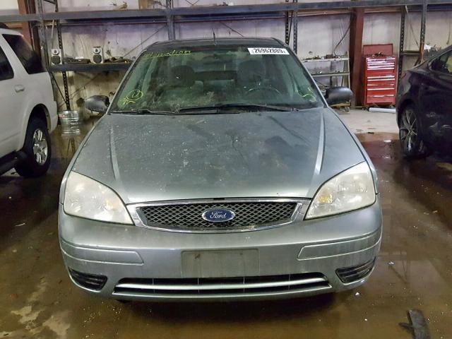 1FAFP34N16W123539 - 2006 FORD FOCUS ZX4 BLUE photo 9