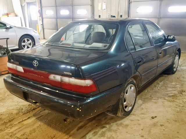 1NXBB02E2VZ654764 - 1997 TOYOTA COROLLA DX GREEN photo 4