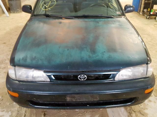 1NXBB02E2VZ654764 - 1997 TOYOTA COROLLA DX GREEN photo 9