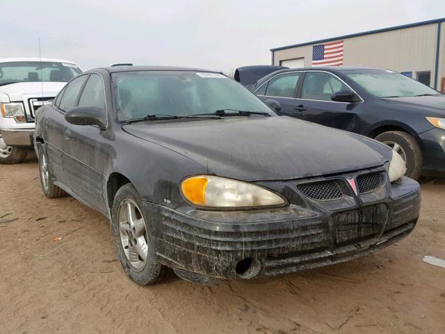 1G2NF52E52M635578 - 2002 PONTIAC GRAND AM S BLACK photo 1