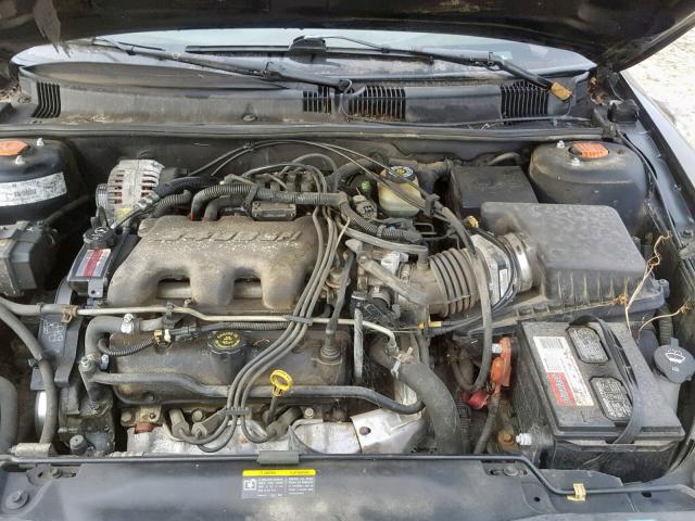 1G2NF52E52M635578 - 2002 PONTIAC GRAND AM S BLACK photo 7